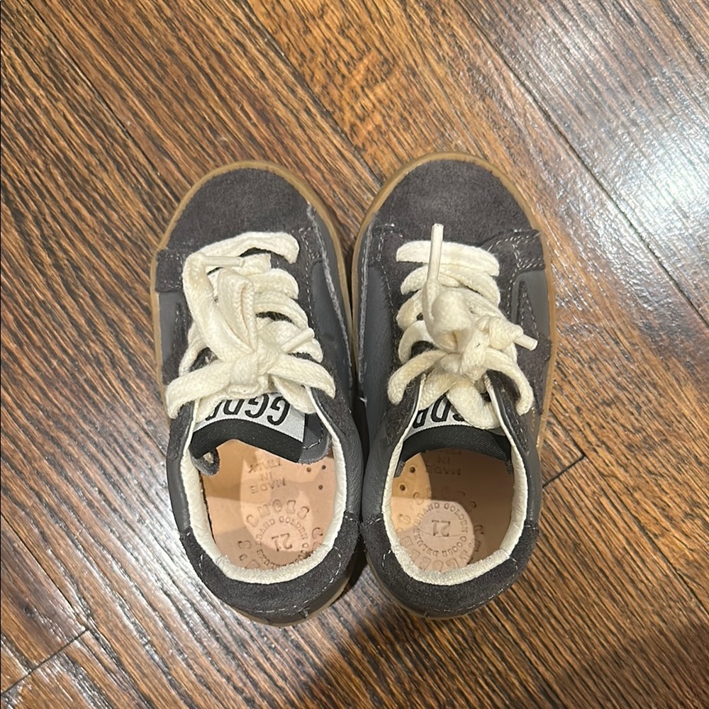 Golden Goose toddler navy sneaker